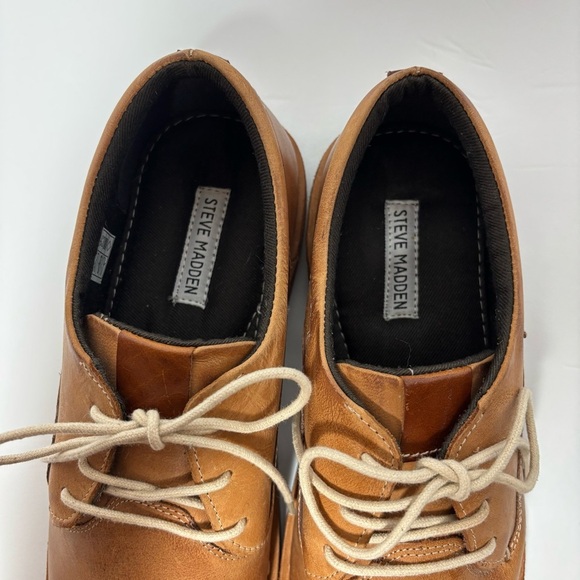 Steve Madden Men\'s Harpoon Leather Oxfords main image 2